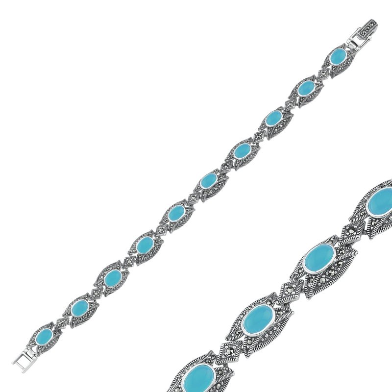 Turquoise%20&%20Marcasite%20Bracelet