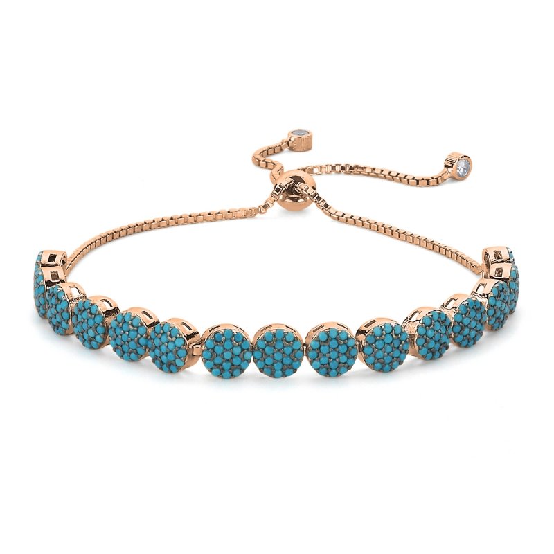 Nano%20Turquoise%20Adjustable%20Sliding%20Bracelet-Rose%20Gold%20Plated