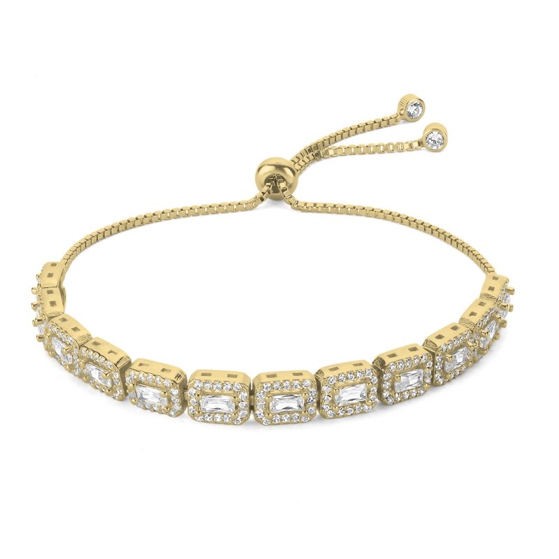 Baguette%20CZ%20Adjustable%20Sliding%20Bracelet-Gold%20Plated