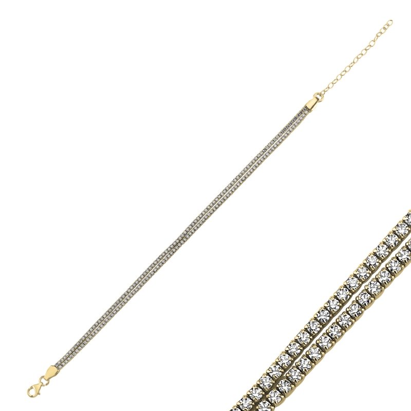 Tennis%202%20Line%201.5mm%20CZ%20Bracelet-Gold%20Plated