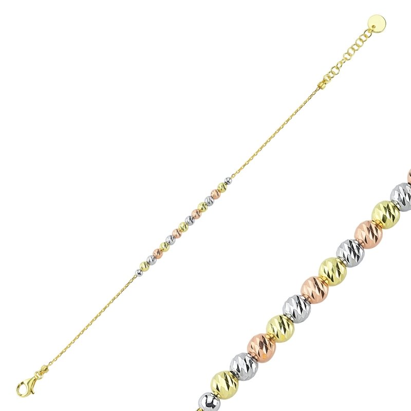 Diamond%20Cut%20Tricolor%20Ball%20Bracelet