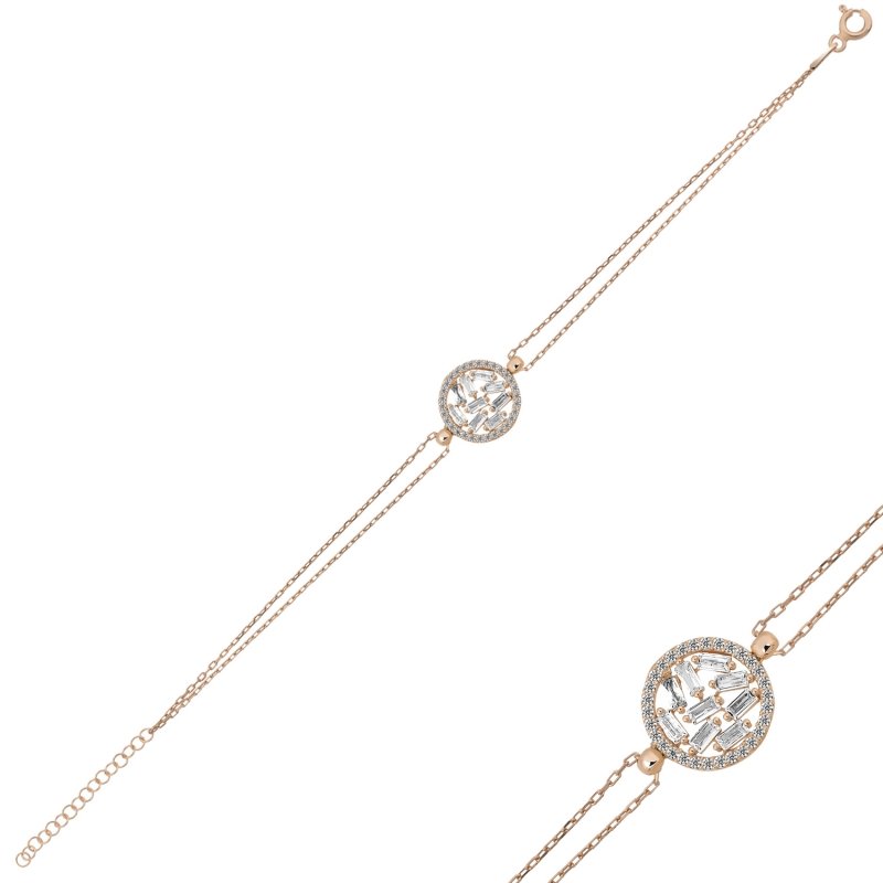 Baguette%20CZ%20Bracelet-Rose%20Gold%20Plated