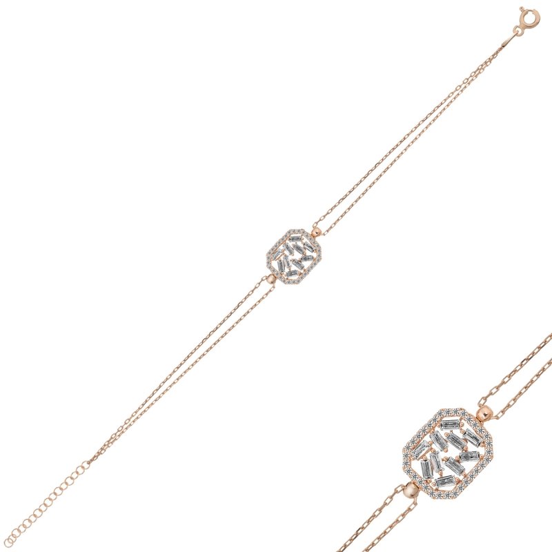 Baguette%20CZ%20Bracelet-Rose%20Gold%20Plated