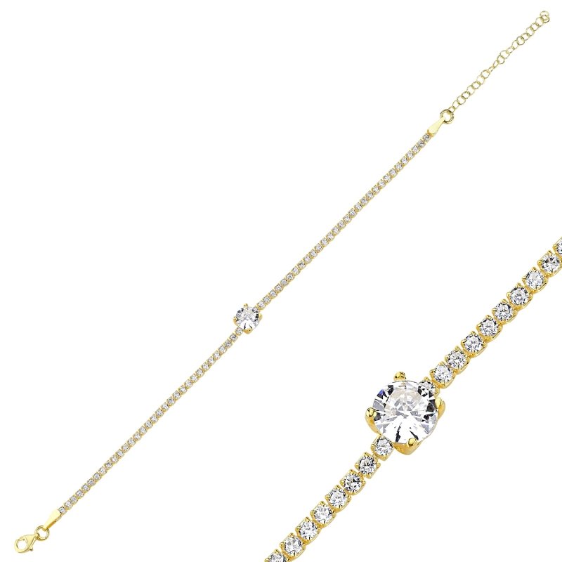 CZ%20Tennis%20Bracelet-Gold%20Plated