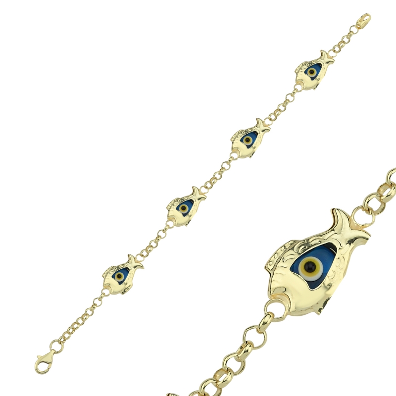 Evil%20Eye%20Fish%20Bracelet-Gold%20Plated