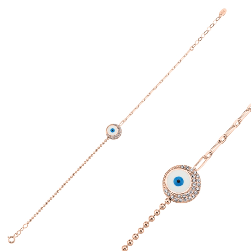 Enamel%20Eye%20&%20CZ%20Bracelet-Rose%20Gold%20Plated