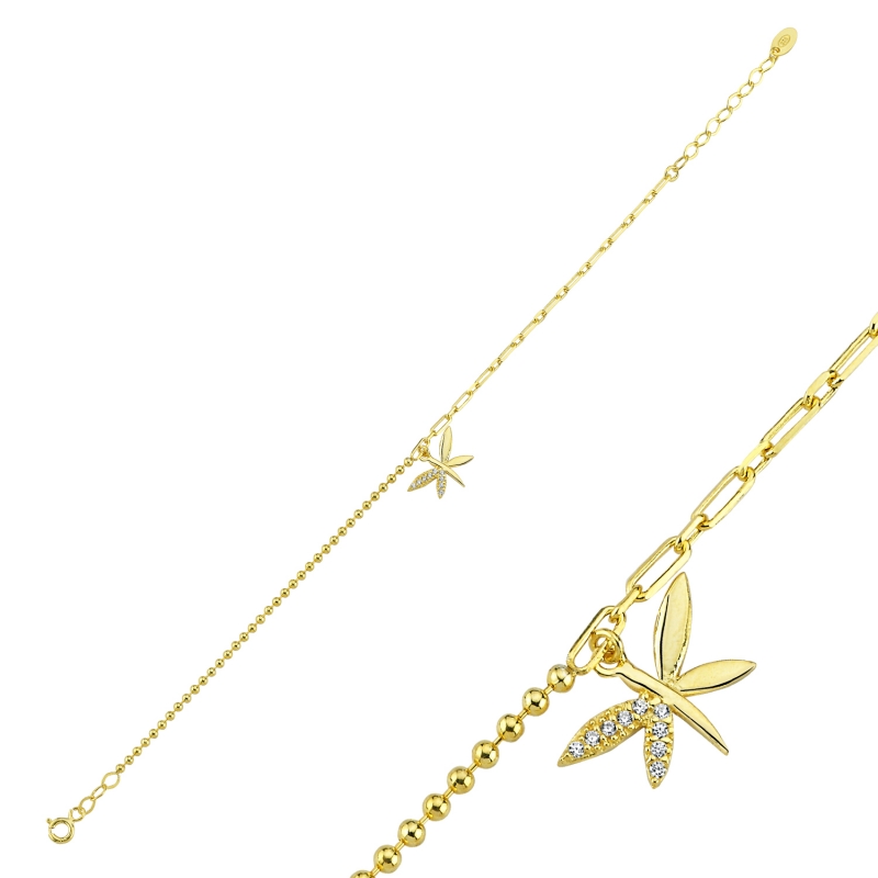 Dragonfly%20CZ%20Bracelet-Gold%20Plated