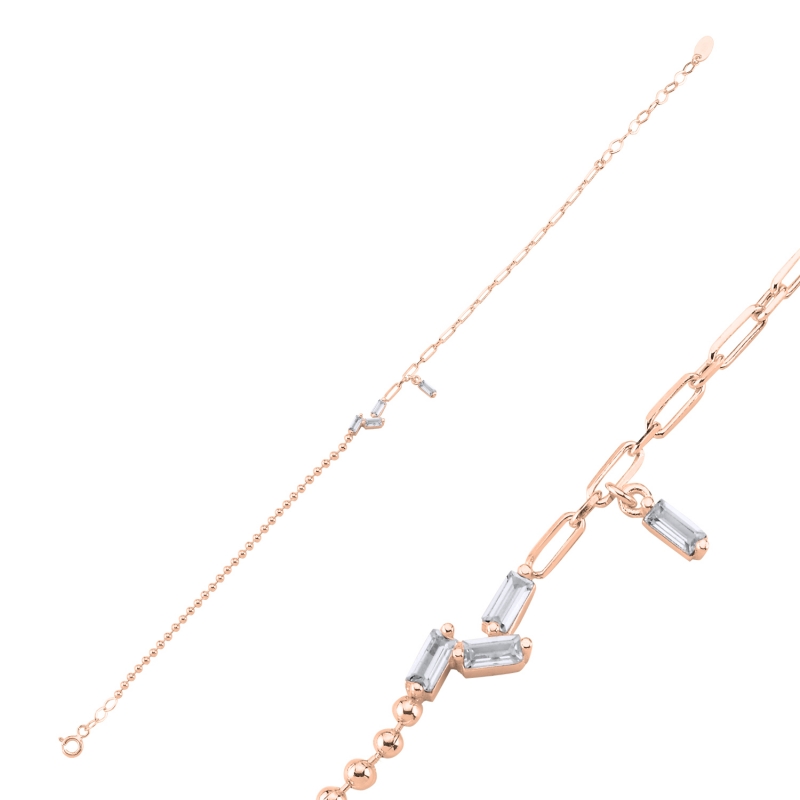 Baguette%20CZ%20Bracelet-Rose%20Gold%20Plated