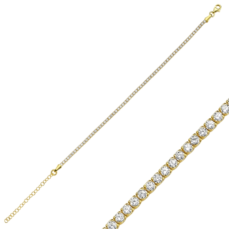 Tennis%202mm%20CZ%20Bracelet-Gold%20Plated