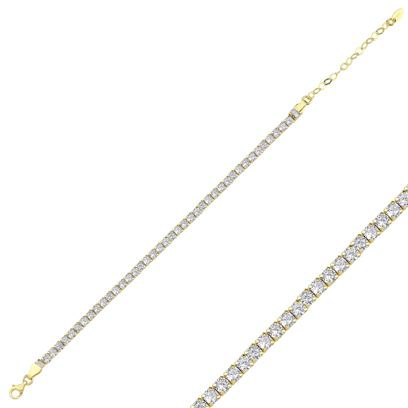 Tennis%203.5mm%20CZ%20Bracelet-Gold%20Plated