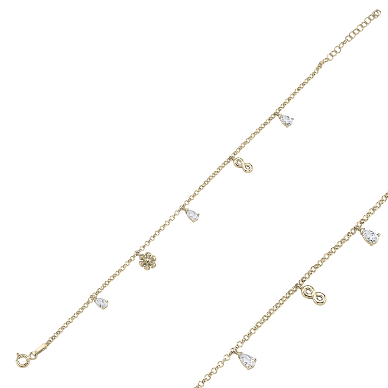 Dangle%20Rolo%20Chain%20Charm%20Bracelet-Gold%20Plated