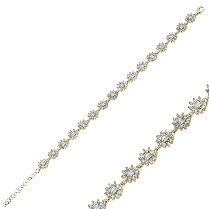 Baguette%20CZ%20Bracelet-Gold%20Plated