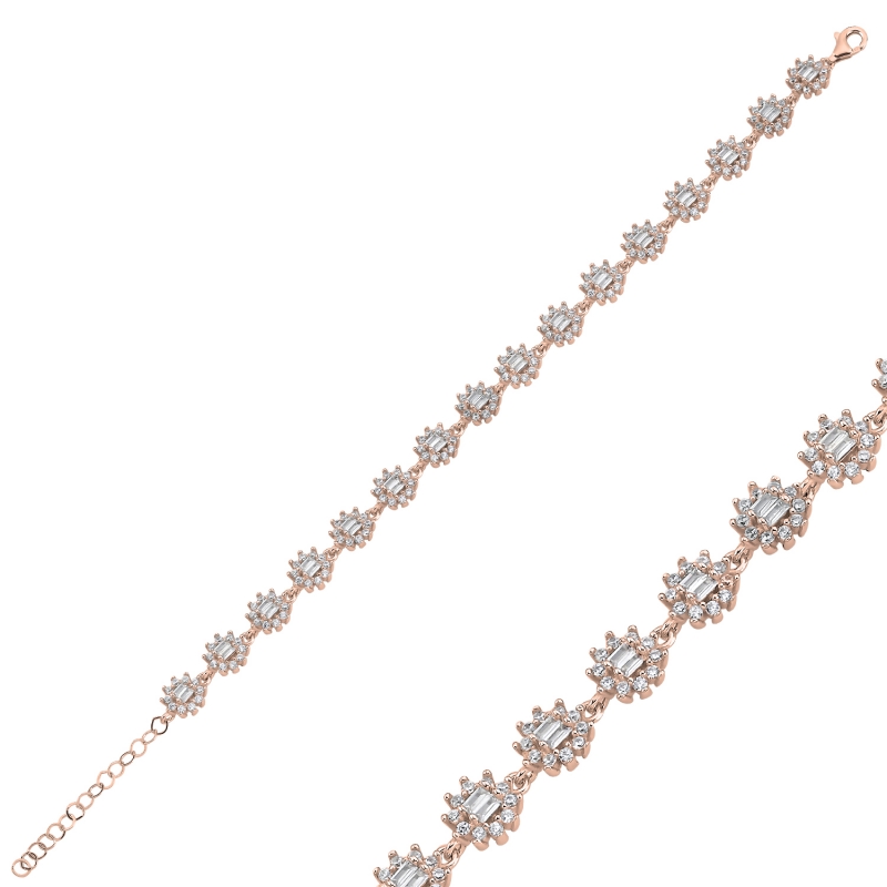 Baguette%20CZ%20Bracelet-Rose%20Gold%20Plated