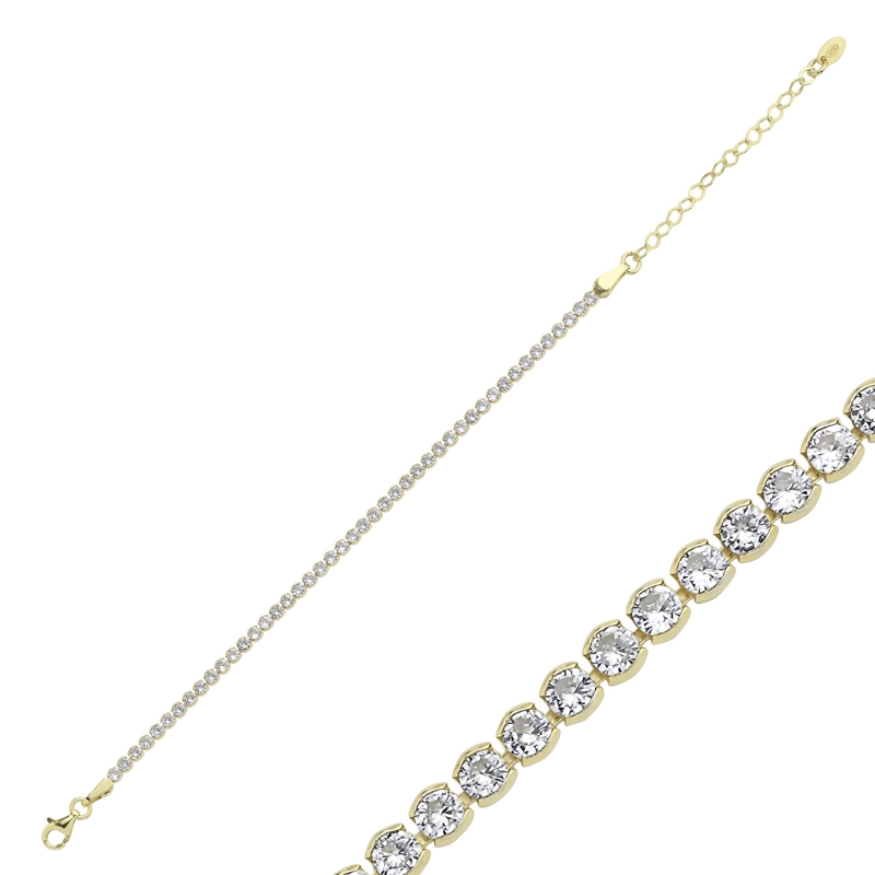 3mm%20CZ%20Tennis%20Bracelet-Gold%20Plated