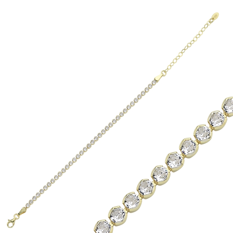 3.5mm%20CZ%20Tennis%20Bracelet-Gold%20Plated