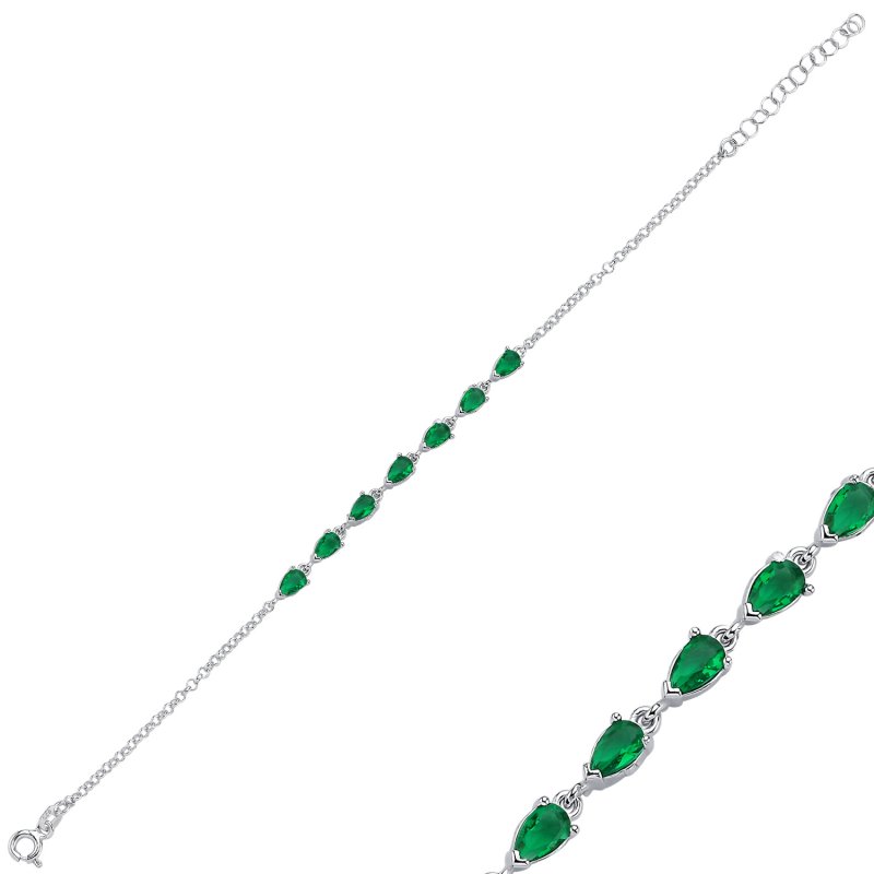 Emerald%20Teardrop%20&%20CZ%20Rolo%20Chain%20Bracelet