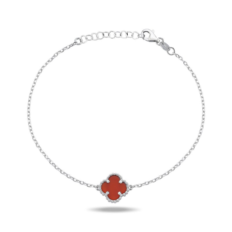 Quatrefoil%20Red%20Agate%20Bracelet