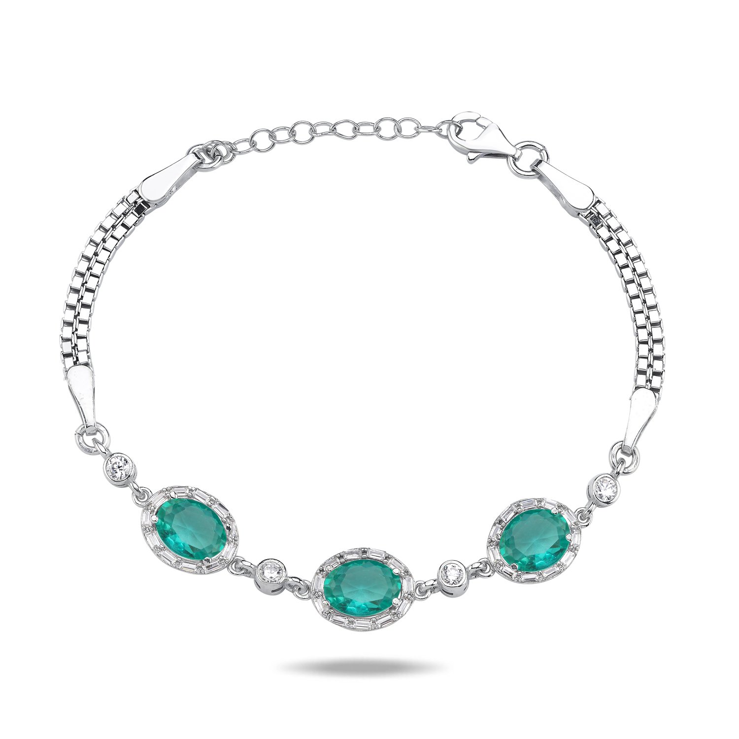 Paraiba%20Oval%20&%20Baguette%20CZ%20Box%20Chain%20Bracelet