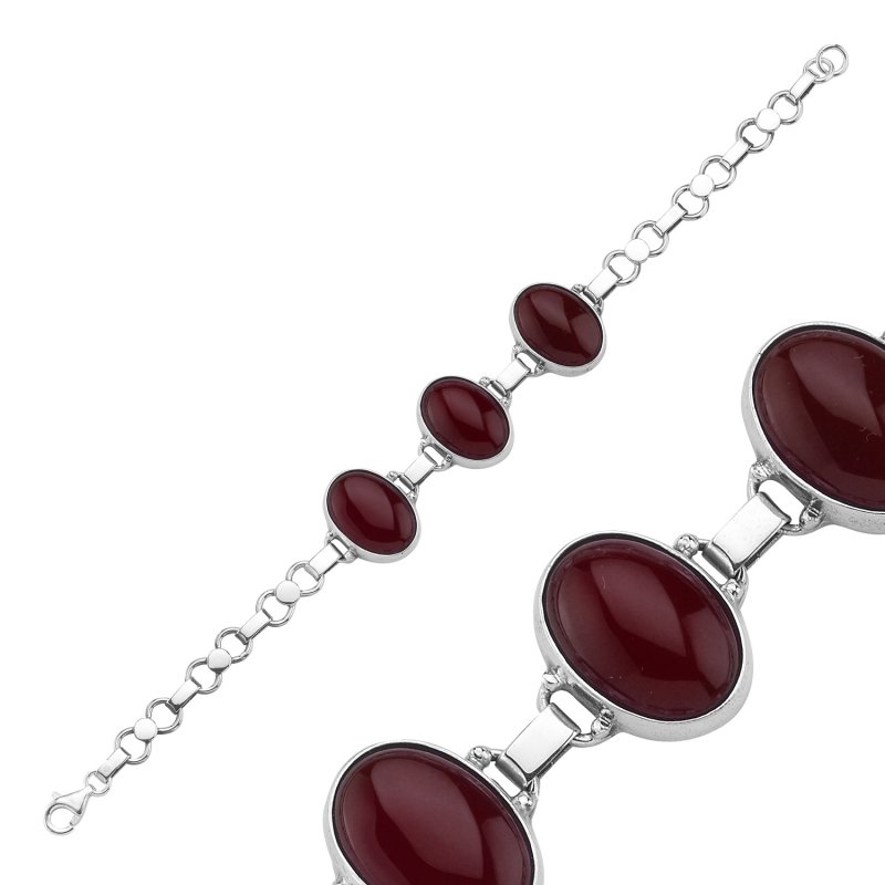 Red%20Agate%20Sterling%20Silver%20Handmade%20Bracelet