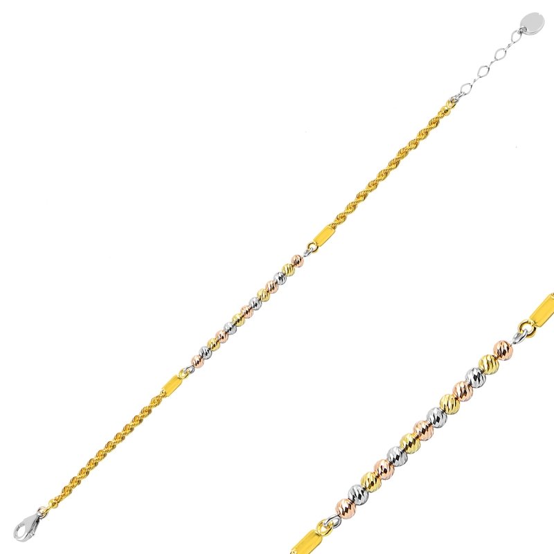 Diamond%20Cut%20Tricolor%20Ball%20Bracelet