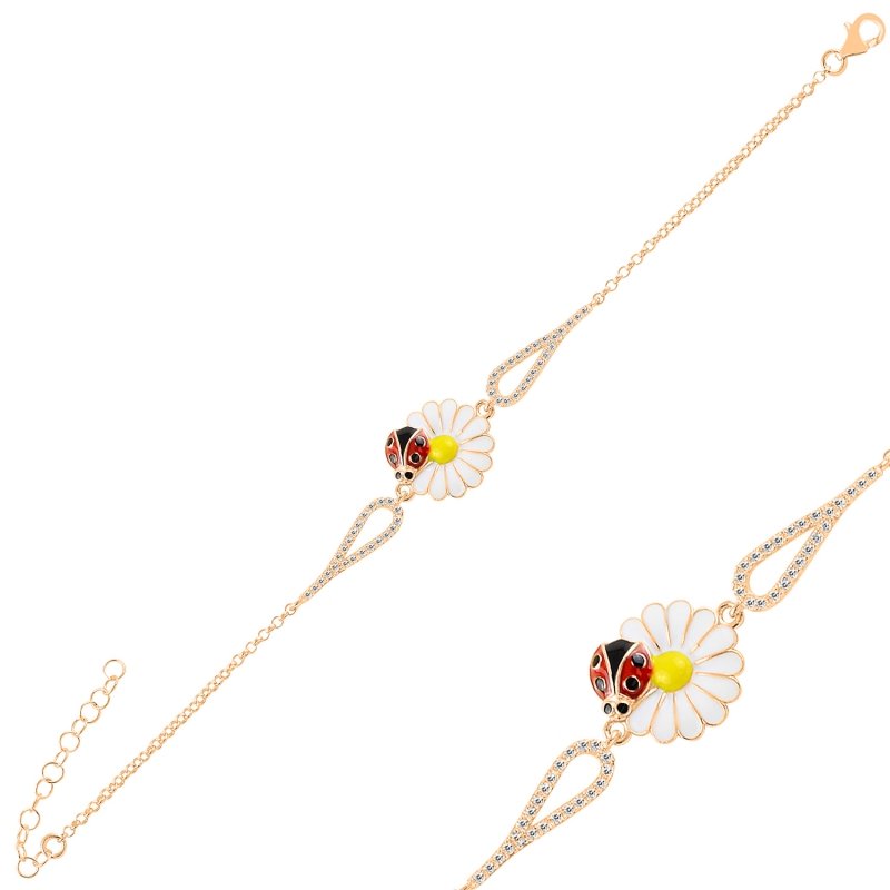 Enamel%20Daisy%20&%20Ladybug%20CZ%20Bracelet