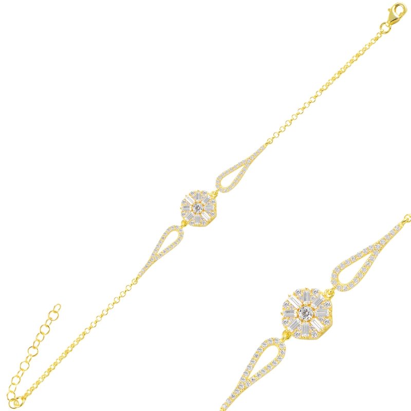 Baguette%20CZ%20Bracelet-Gold%20Plated