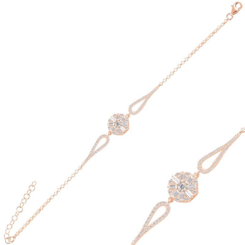 Baguette%20CZ%20Bracelet-Rose%20Gold%20Plated