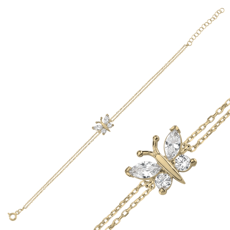 Butterfly%20CZ%20Bracelet-Gold%20Plated