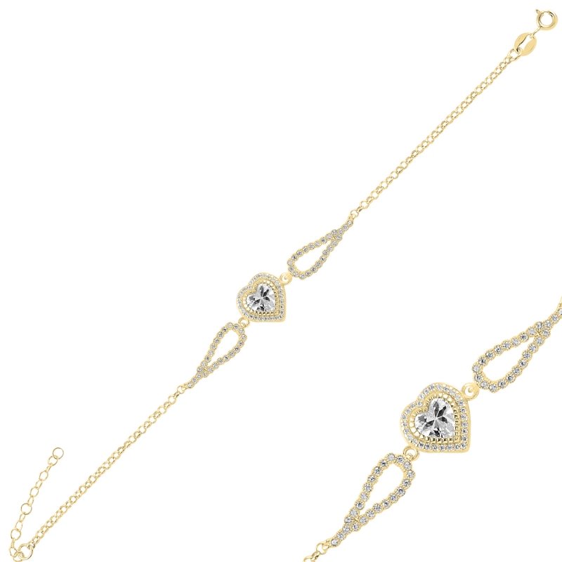 Heart%20CZ%20Bracelet-Gold%20Plated