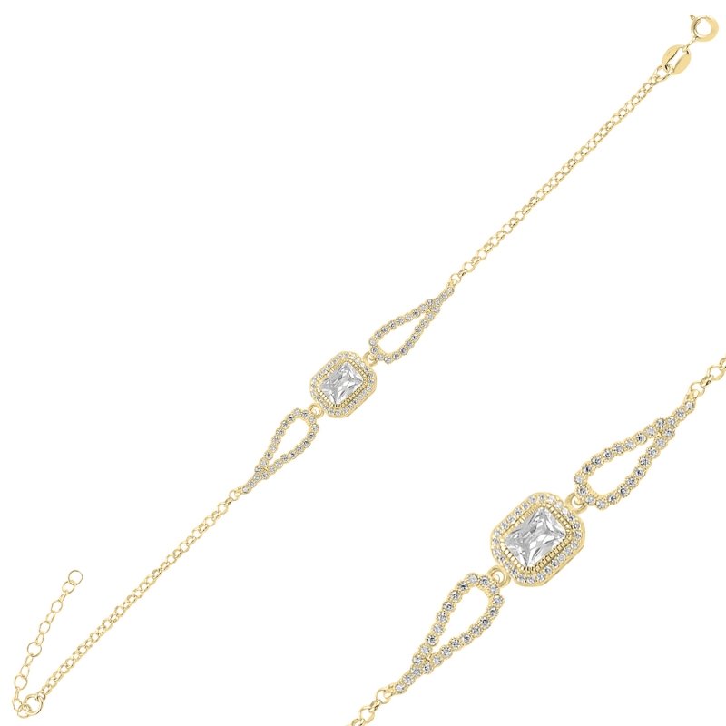 Baguette%20CZ%20Bracelet-Gold%20Plated