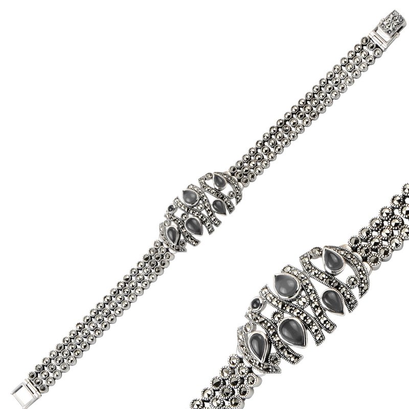 Marcasite%20&%20Natural%20Stone%20Bracelet