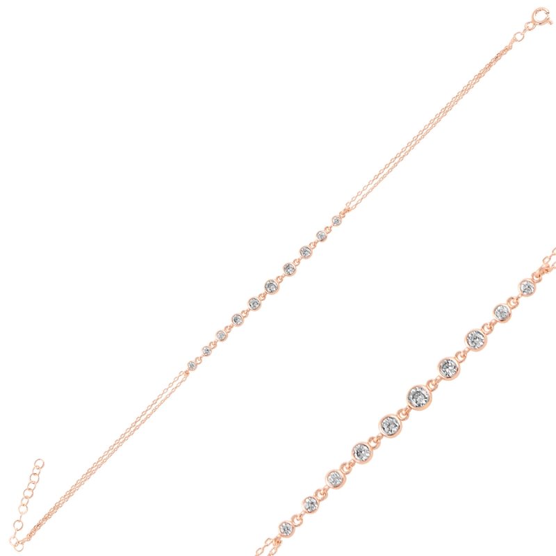 Tennis%20CZ%20Bracelet-Rose%20Gold%20Plated