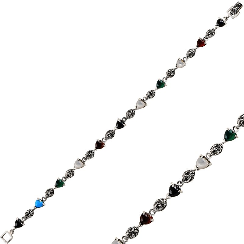 Gemstone%20&%20Marcasite%20Bracelet