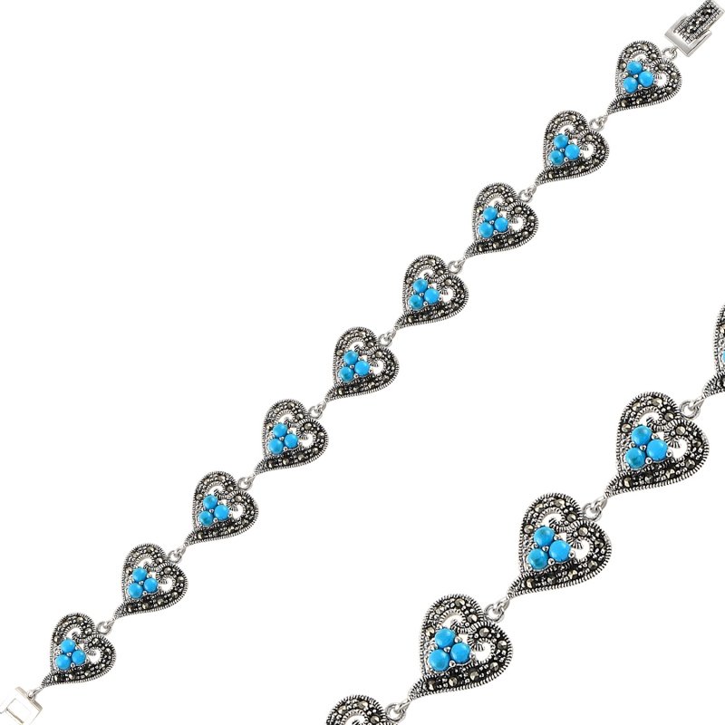 Turquoise%20&%20Marcasite%20Bracelet