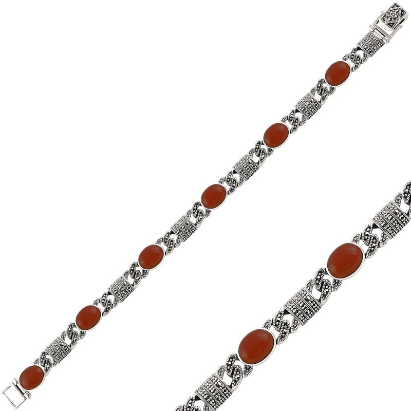 Red%20Agate%20&%20Marcasite%20Bracelet