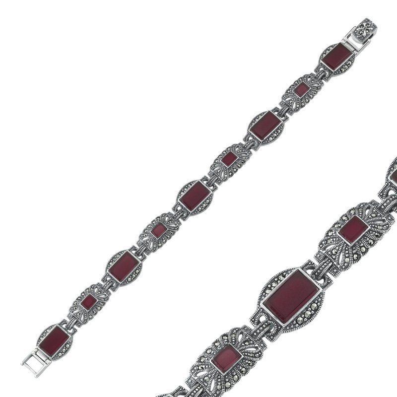 Red%20Agate%20&%20Marcasite%20Bracelet