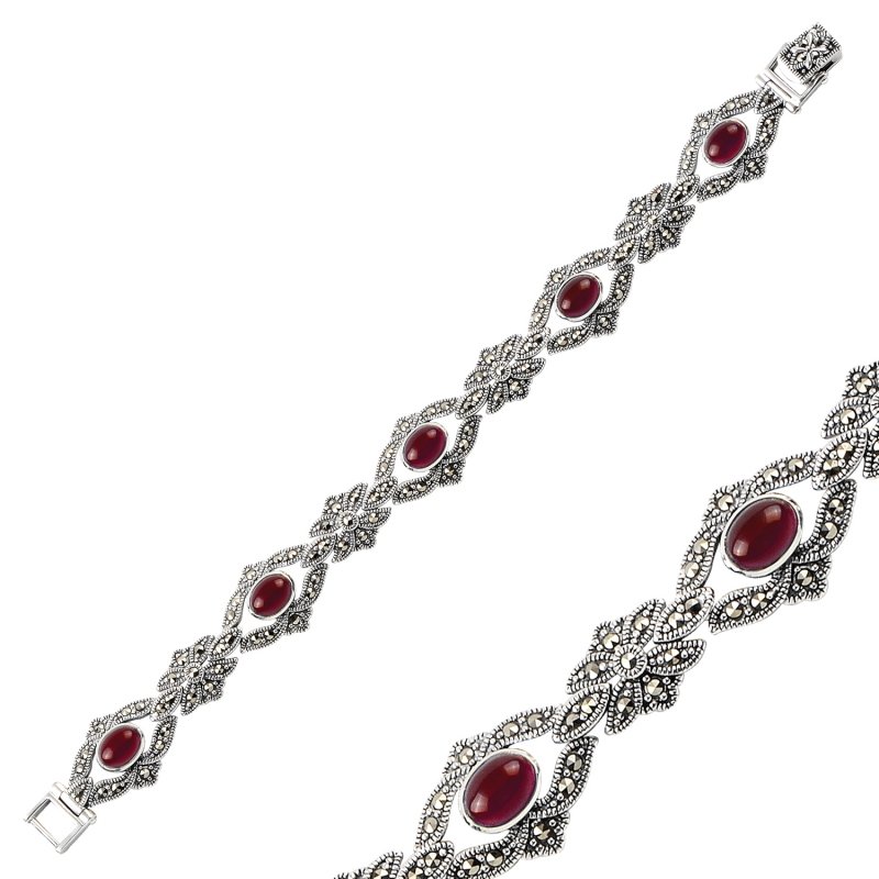 Red%20Agate%20&%20Marcasite%20Bracelet