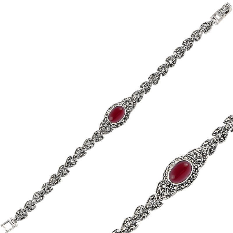 Red%20Agate%20&%20Marcasite%20Bracelet