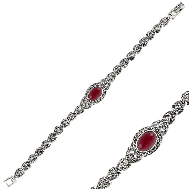 Red%20Agate%20&%20Marcasite%20Bracelet