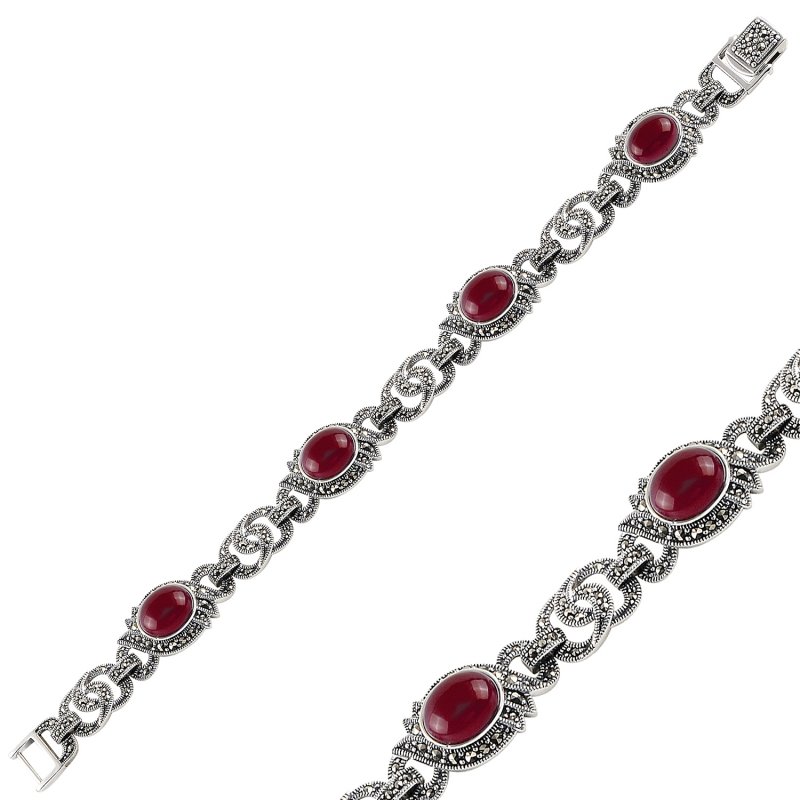 Red%20Agate%20&%20Marcasite%20Bracelet