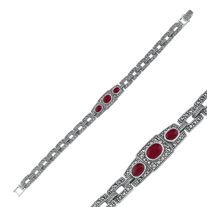 Red%20Agate%20&%20Marcasite%20Bracelet