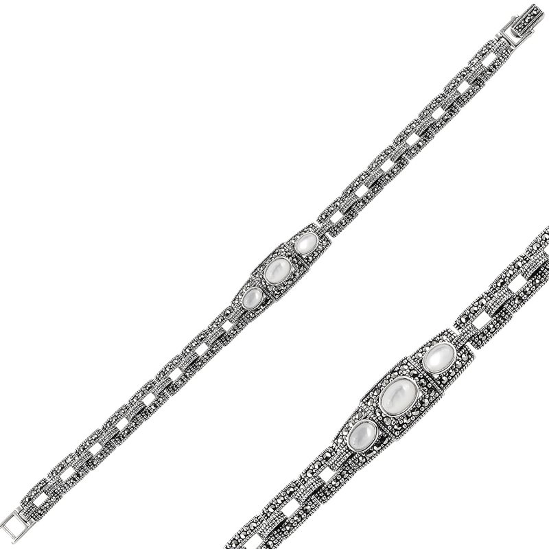 Mother%20of%20Pearl%20&%20Marcasite%20Bracelet