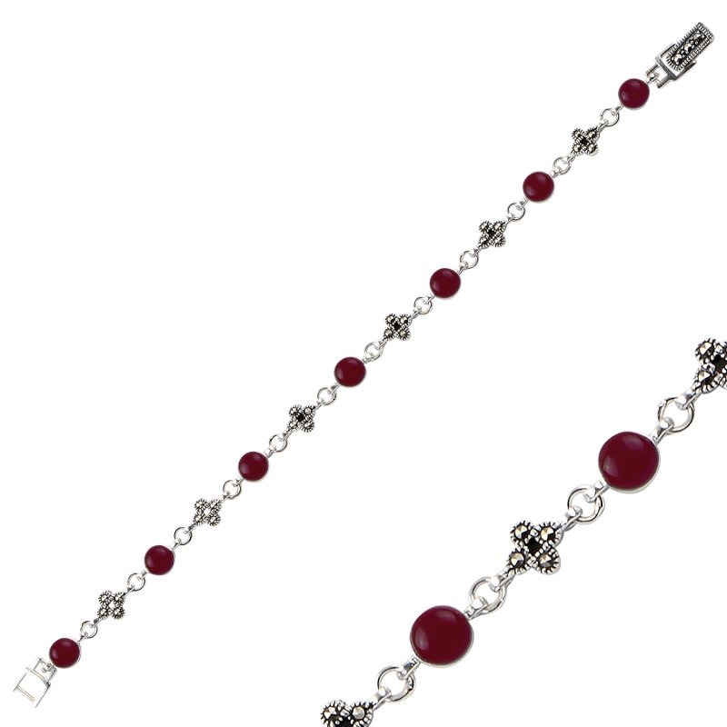 Red%20Agate%20&%20Marcasite%20Bracelet