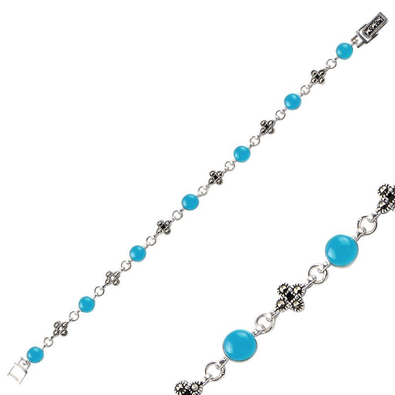 Turquoise%20&%20Marcasite%20Bracelet