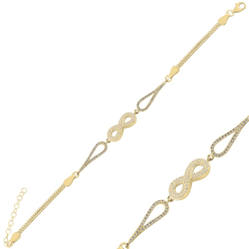 Infinity%20CZ%20&%20Box%20Chain%20Bracelet-Gold%20Plated