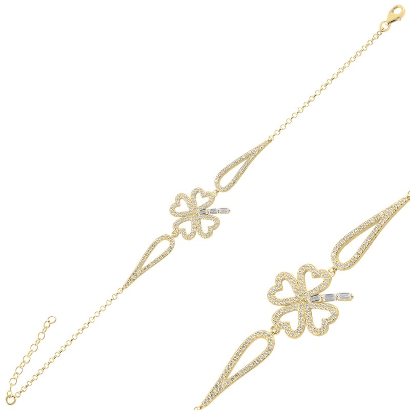 Clover%20Baguette%20CZ%20Ring-Gold%20Plated