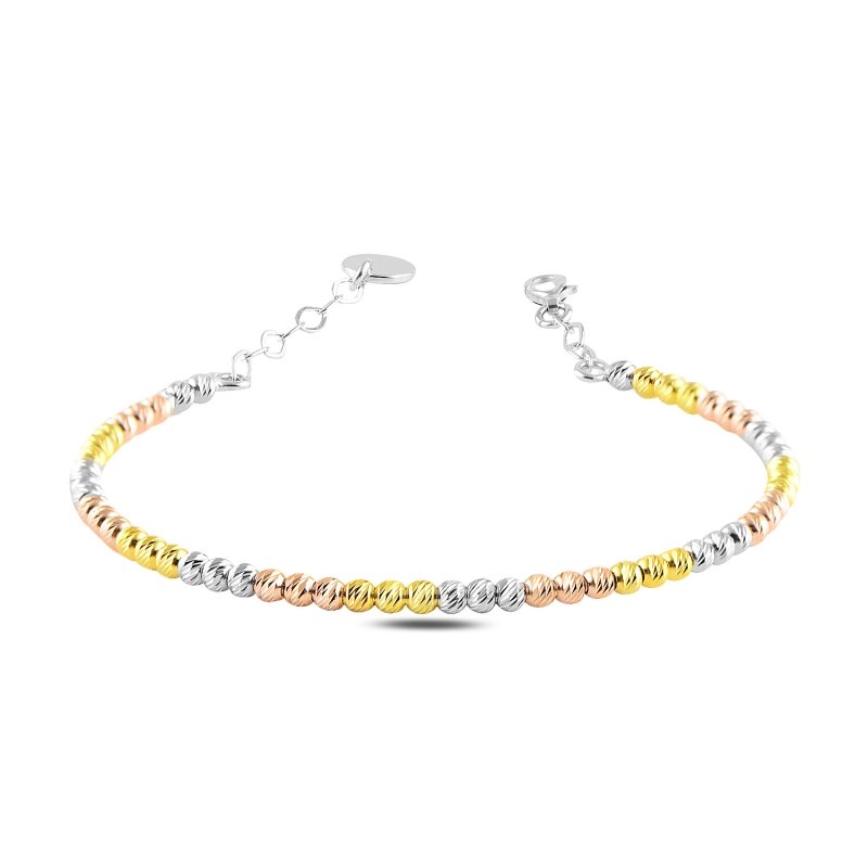 Diamond%20Cut%20Tricolor%20Ball%20Bangle