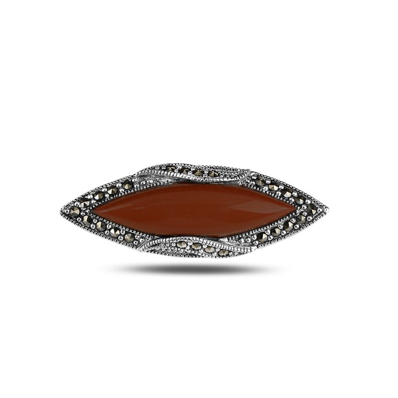 Marcasite%20&%20Gemstone%20Brooch