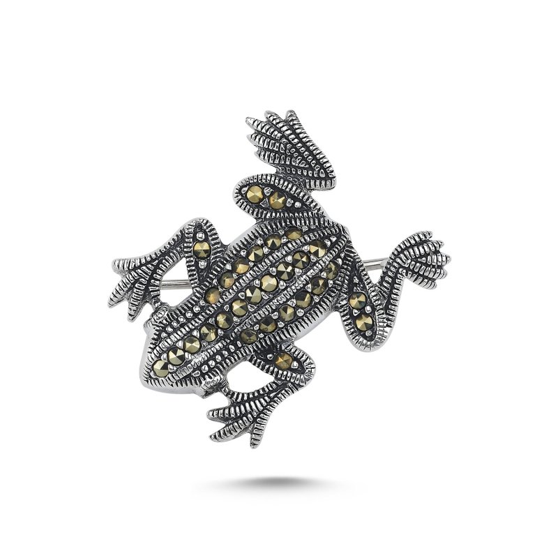 Frog%20Marcasite%20Brooch