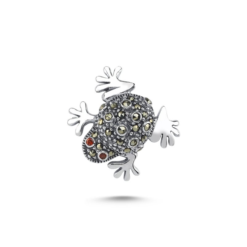 Frog%20Marcasite%20Brooch